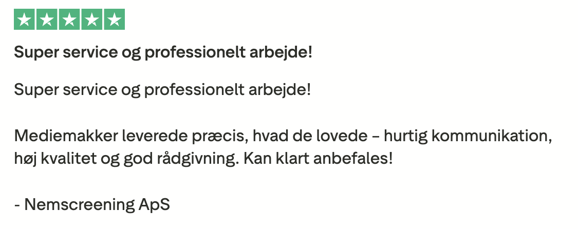 Nemscreening anmedelse